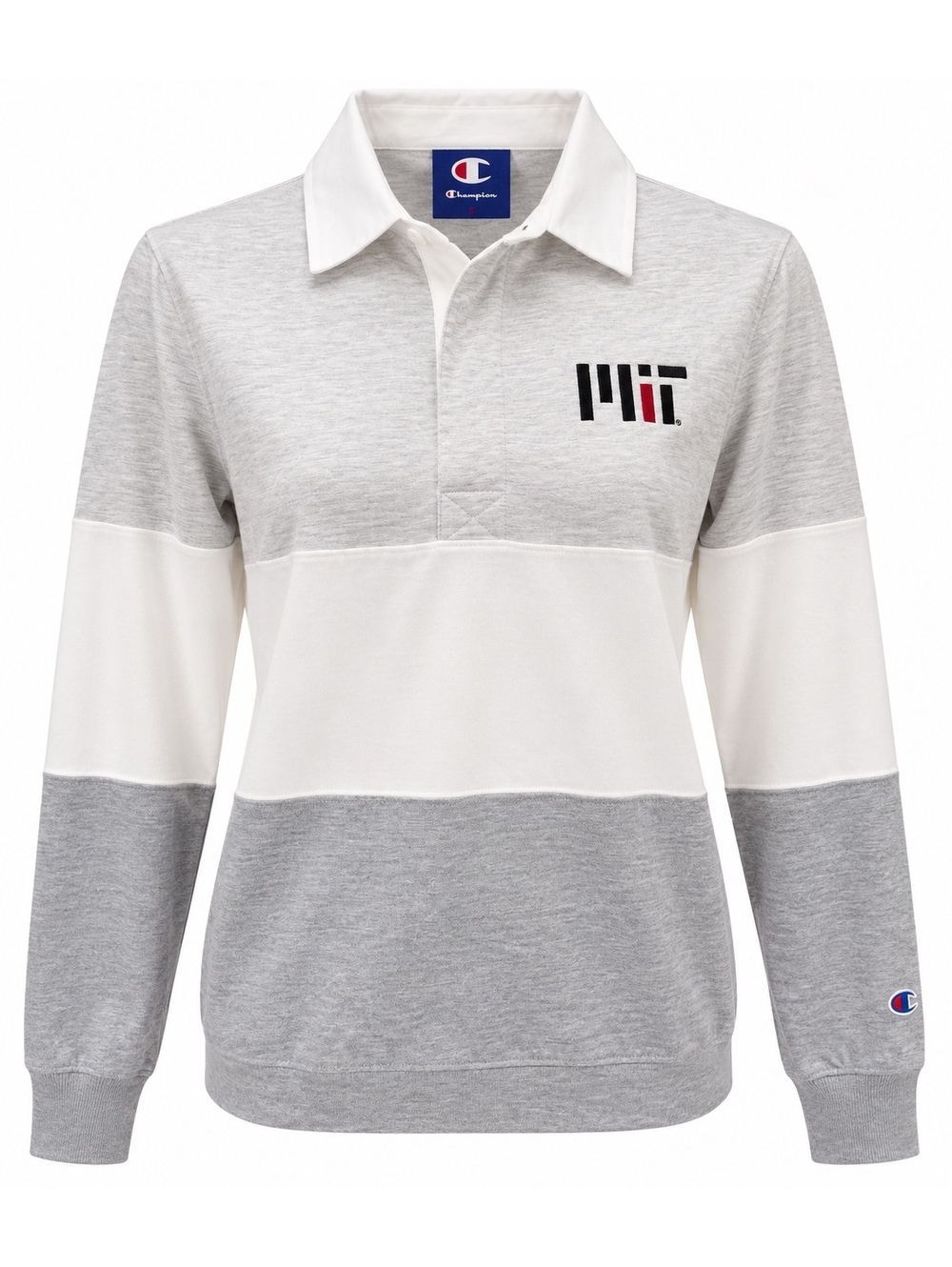 NWT Champion MIT Massachusetts Institute of Technology Colorblock Polo Womens S